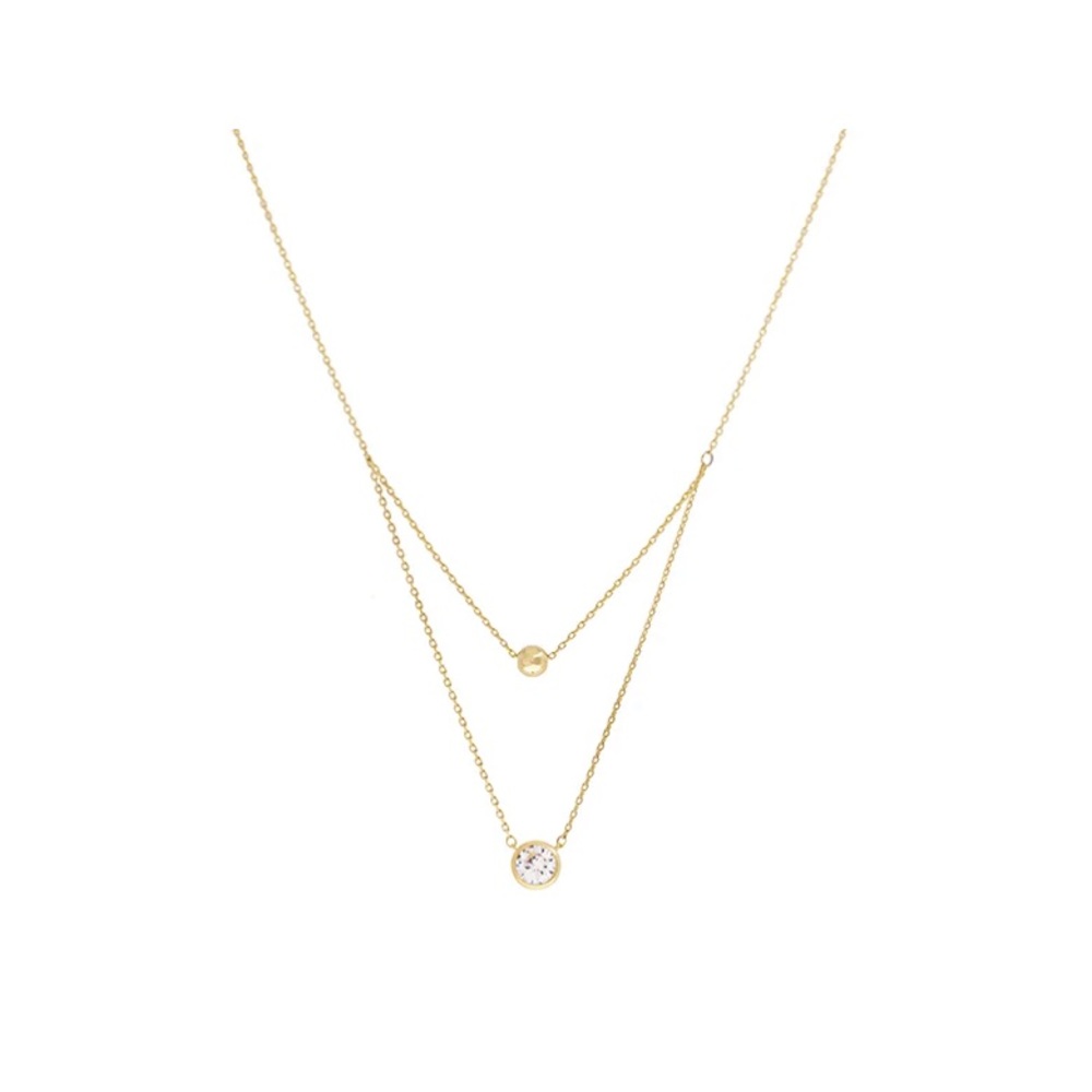 New marlyn schiff double layered necklace